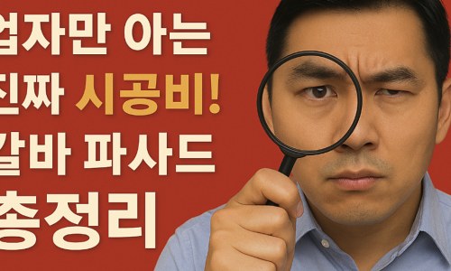 갈바파사드 제작 사례